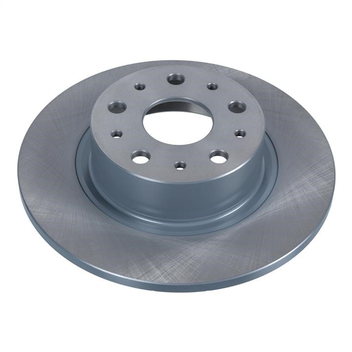 febi 14166 Rear brake disc, non-ventilated 14166