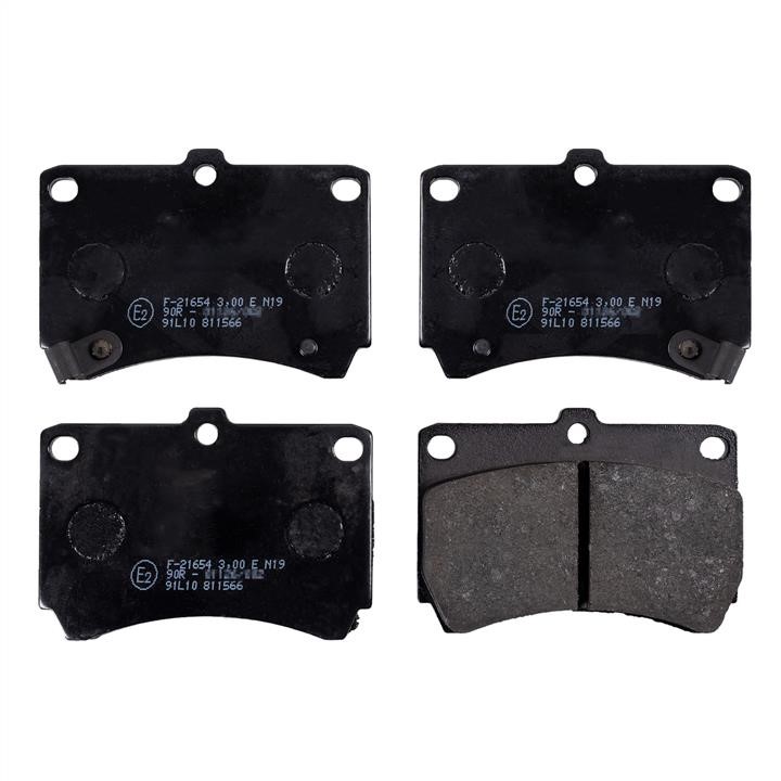 Brake pad kit KIA Pride (Kia Pride): 16195 febi Brake pad set