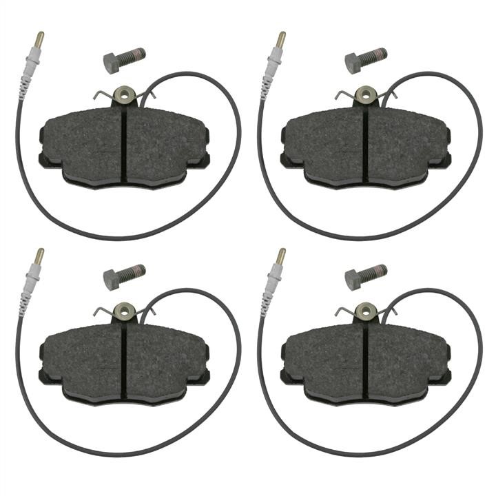 febi 16369 Brake Pad Set, disc brake 16369