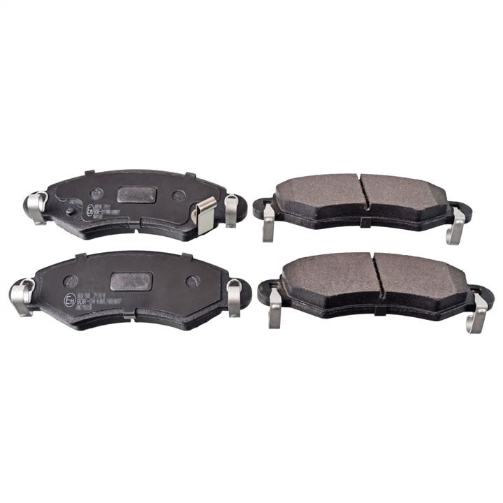 febi 16387 Brake pad set 16387 16387 febi Brake pad set