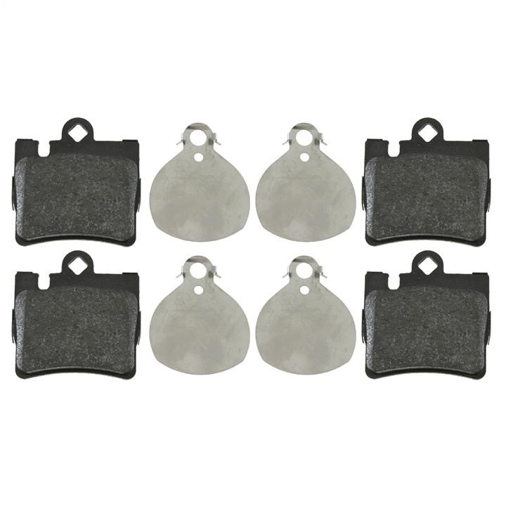 febi 16438 Brake Pad Set, disc brake 16438