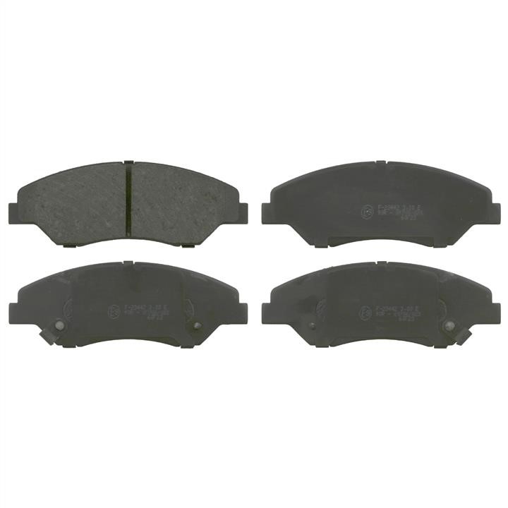 febi 16557 Brake pad set 16557 16557 febi Brake pad set