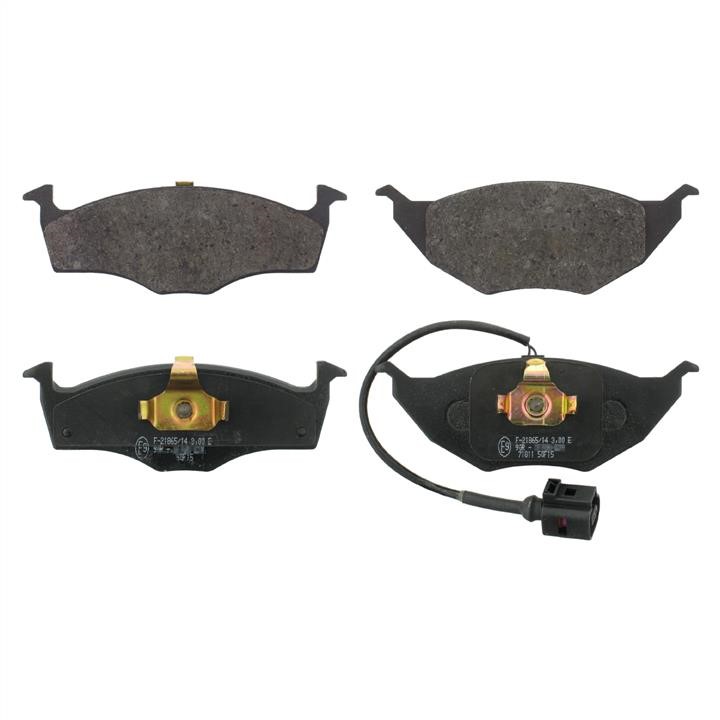 Brake pad kit Audi A2: 16620 febi Brake pad set