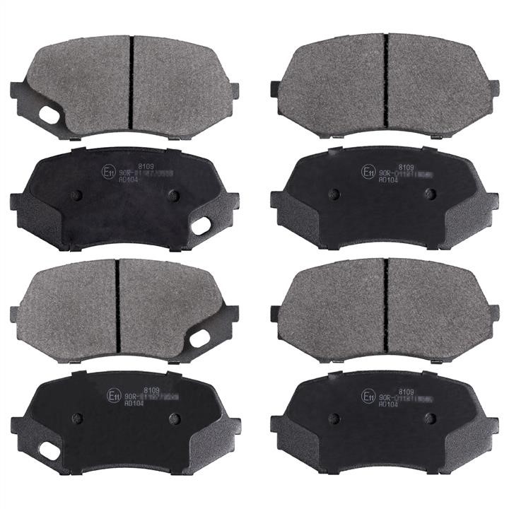 febi 16947 Front disc brake pads, set 16947