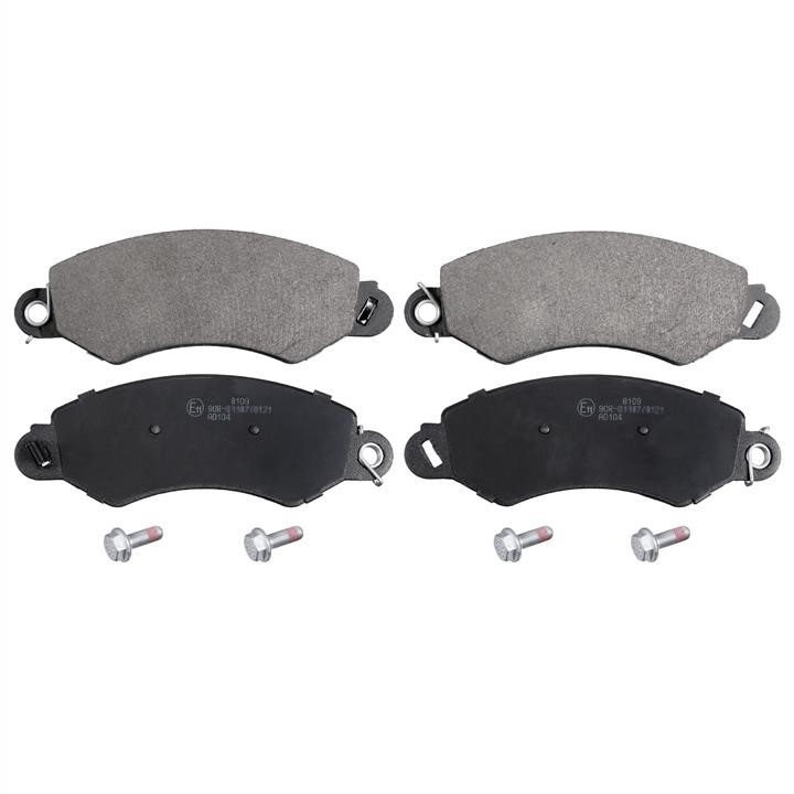 febi 16966 Front disc brake pads, set 16966