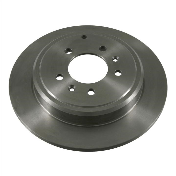 febi 21123 Rear brake disc, non-ventilated 21123
