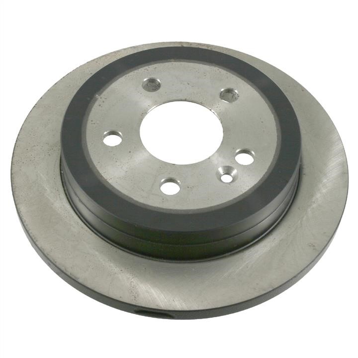 febi 21923 Rear brake disc, non-ventilated 21923