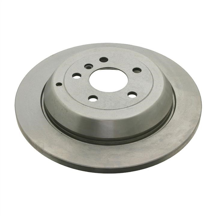 febi 24747 Rear brake disc, non-ventilated 24747