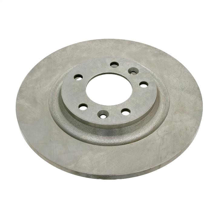 febi 26037 Rear brake disc, non-ventilated 26037