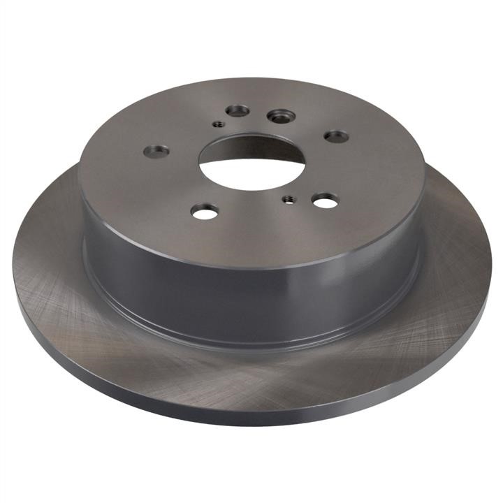 febi 27478 Rear brake disc, non-ventilated 27478