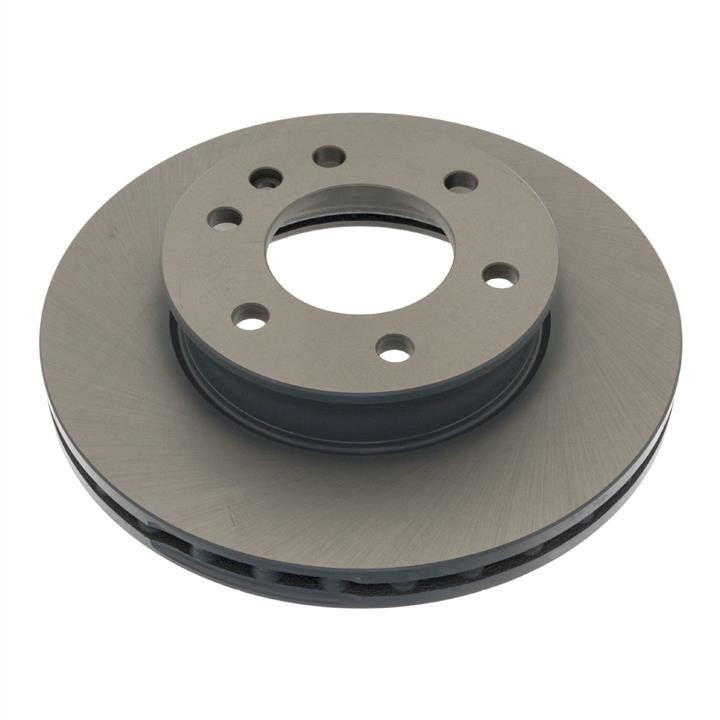 Front vented brake disc febi 27698