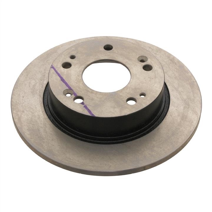 febi 31304 Rear brake disc, non-ventilated 31304