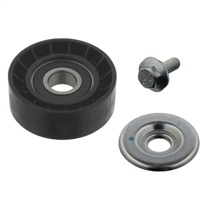febi 36367 V-ribbed belt tensioner (drive) roller 36367