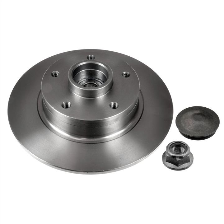 febi 38306 Rear brake disc, non-ventilated 38306