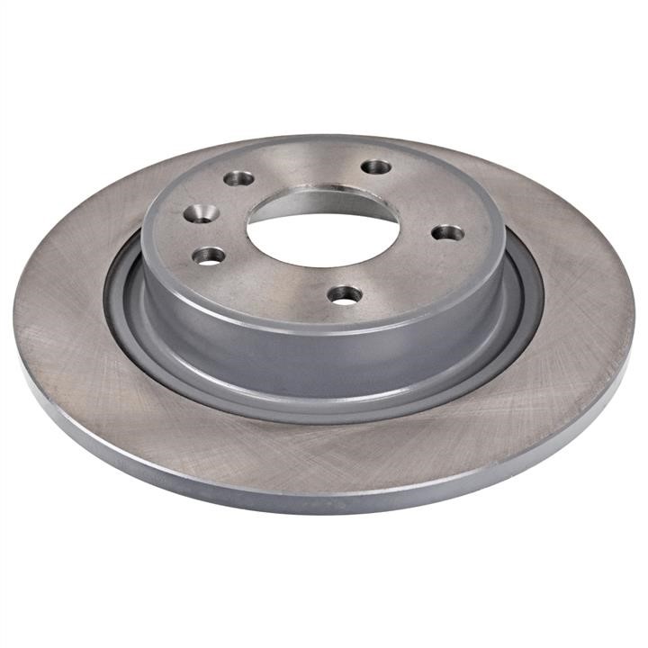 febi 39189 Rear brake disc, non-ventilated 39189