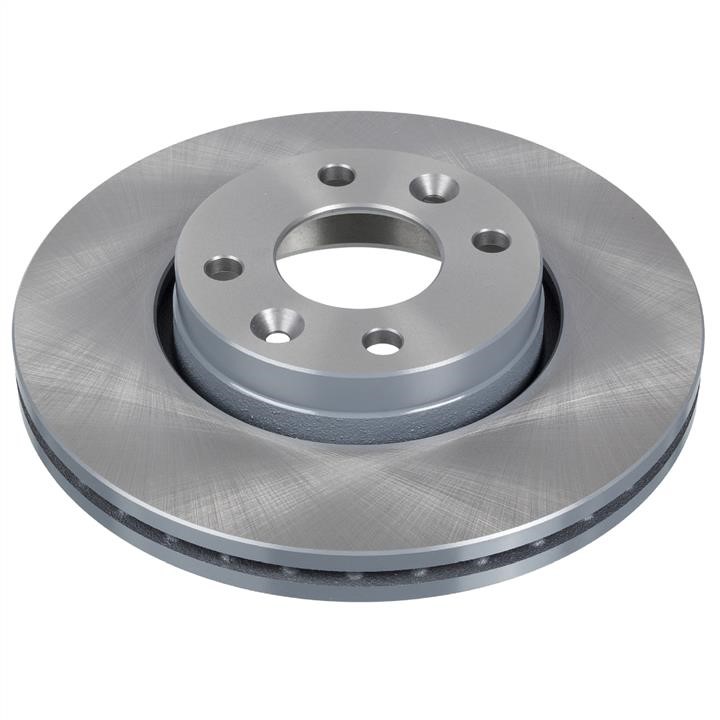 febi 39477 Front brake disc ventilated 39477