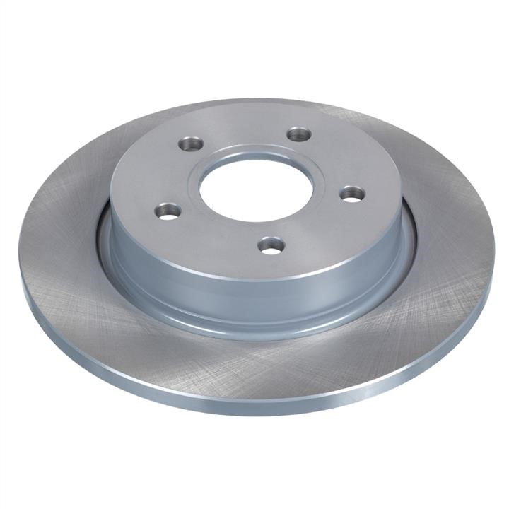 febi 39689 Rear brake disc, non-ventilated 39689