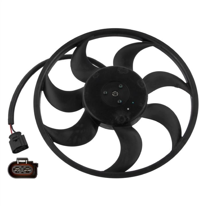 febi 40636 Hub, engine cooling fan wheel 40636