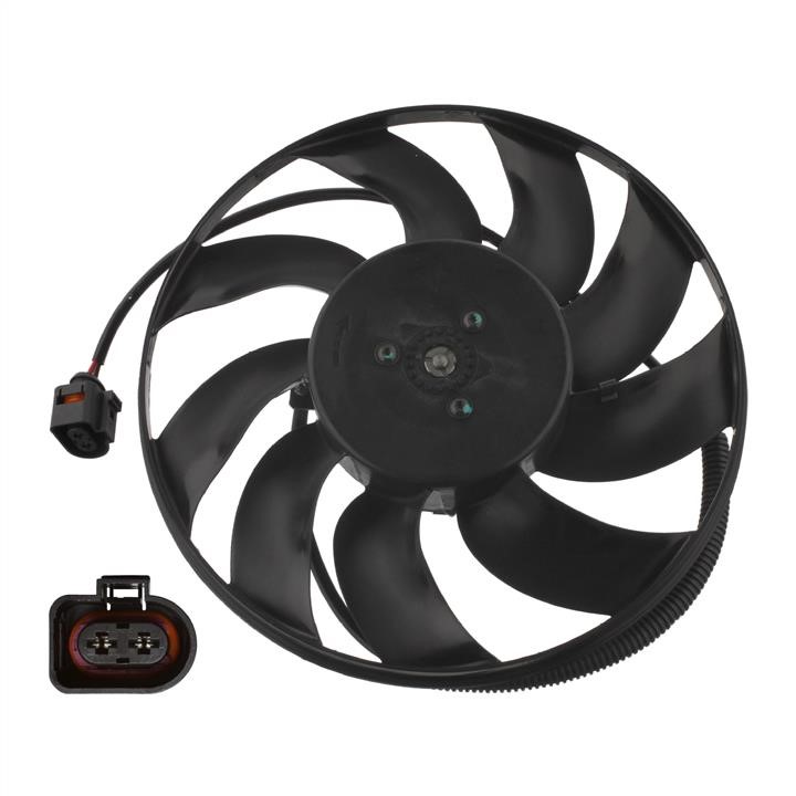 febi 40637 Hub, engine cooling fan wheel 40637