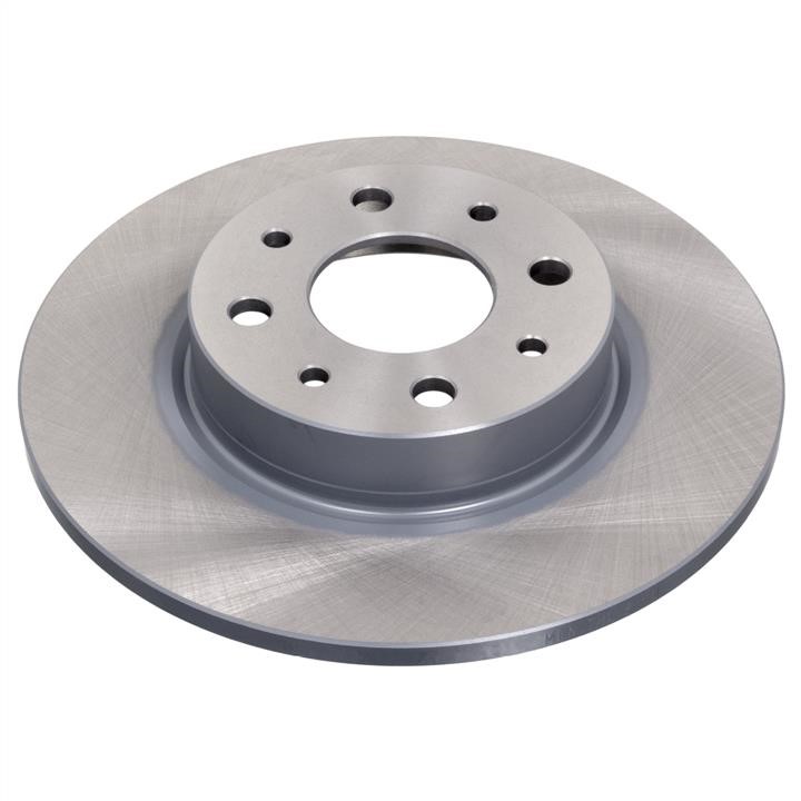 febi 43843 Rear brake disc, non-ventilated 43843