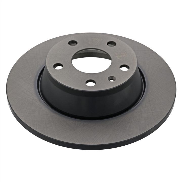 febi 43856 Rear brake disc, non-ventilated 43856