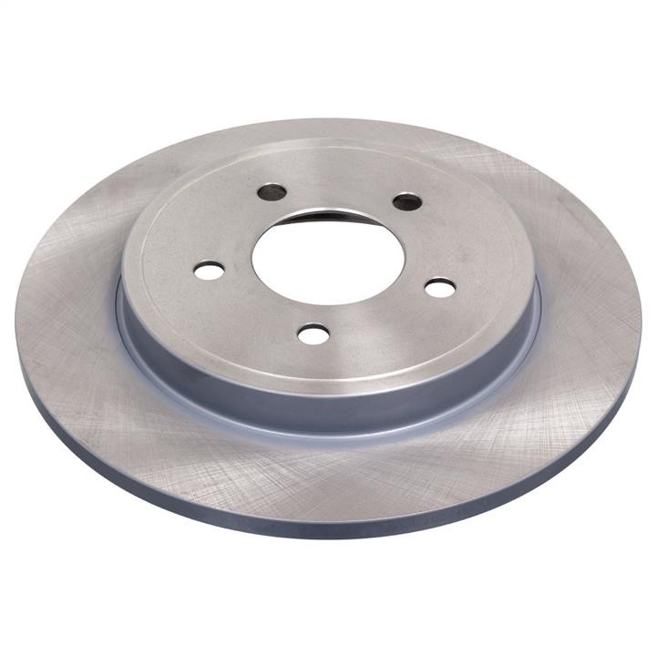 febi 43885 Rear brake disc, non-ventilated 43885