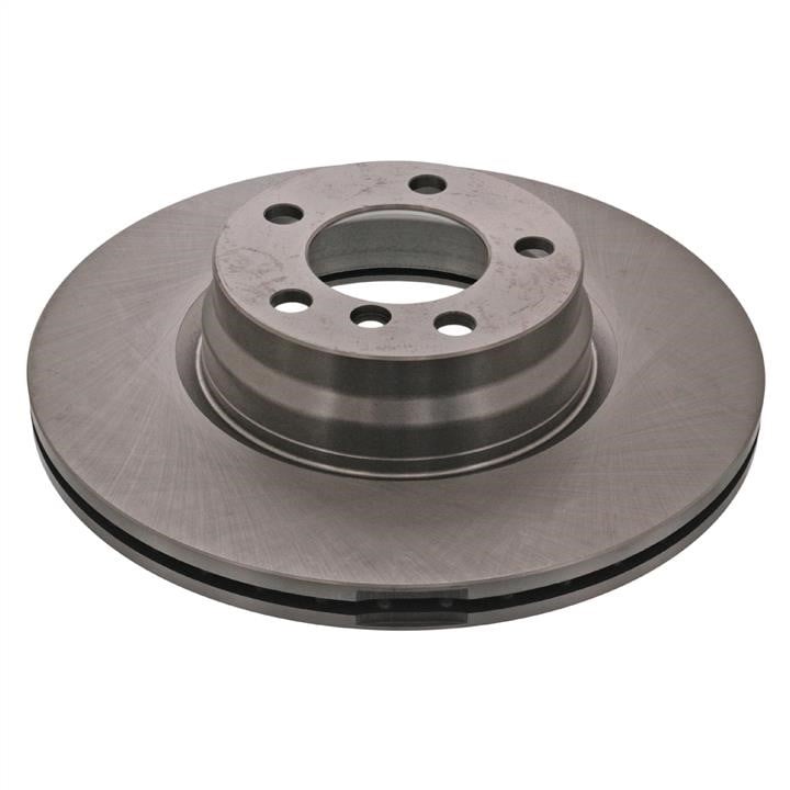 febi 43956 Front brake disc ventilated 43956