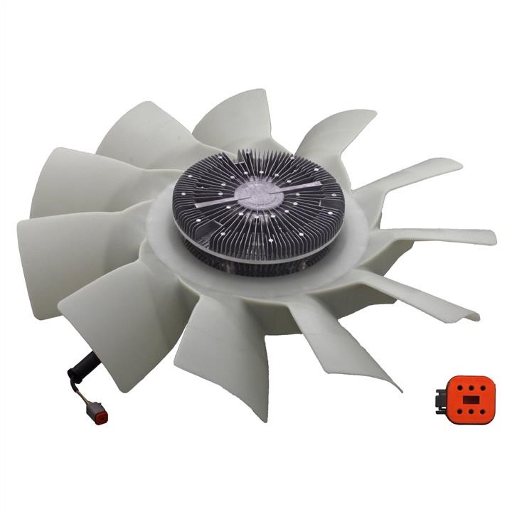 febi 45474 Hub, engine cooling fan wheel 45474