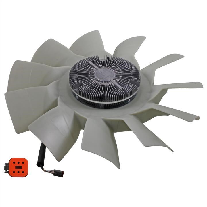 febi 45475 Hub, engine cooling fan wheel 45475