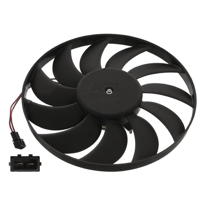 febi 46563 Hub, engine cooling fan wheel 46563