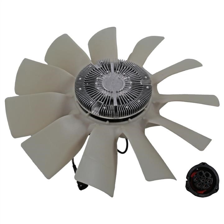 febi 46761 Hub, engine cooling fan wheel 46761