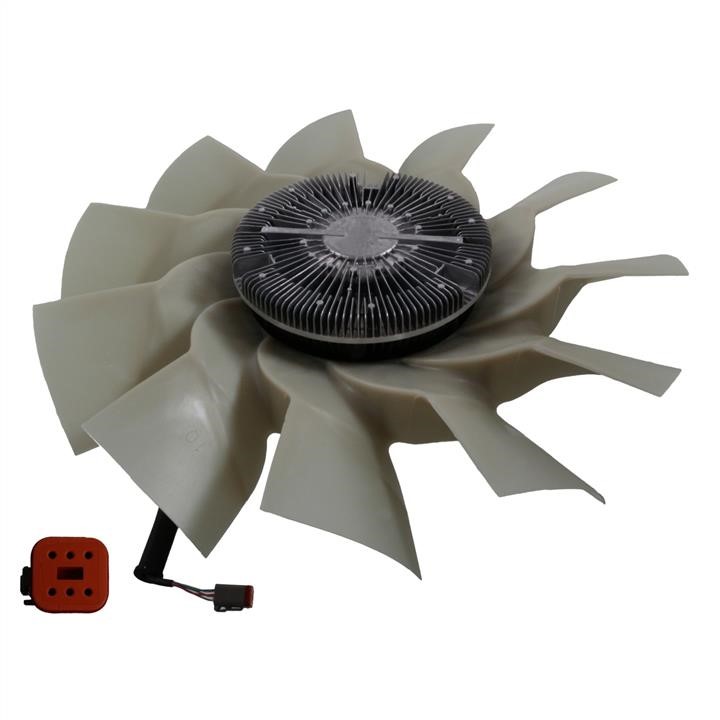febi 48452 Hub, engine cooling fan wheel 48452