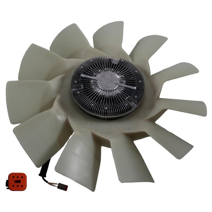 febi 48453 Hub, engine cooling fan wheel 48453