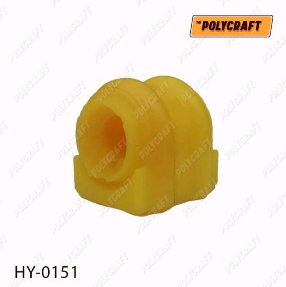 POLYCRAFT HY-0151 Rear stabilizer bar bush, polyurethane HY0151