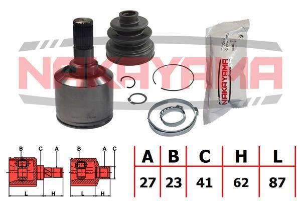 Nakayama NJ7760NY CV joint NJ7760NY