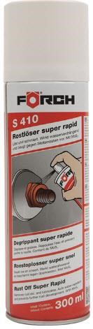 FÖRCH 67070026 Rust solvent S410 "Superfast", 300ml 67070026