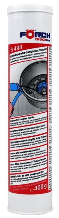 FÖRCH 65585791 Long-lasting axle lubricant S494, 400g 65585791