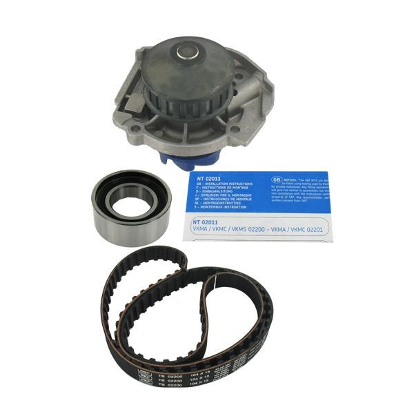 SKF VKMC 02200 TIMING BELT KIT WITH WATER PUMP VKMC02200