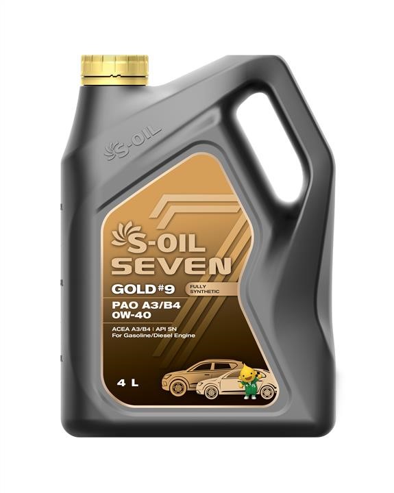 S-Oil SGPAO0404 Engine oil S-Oil Seven Gold #9 Pao 0W-40, 4L SGPAO0404