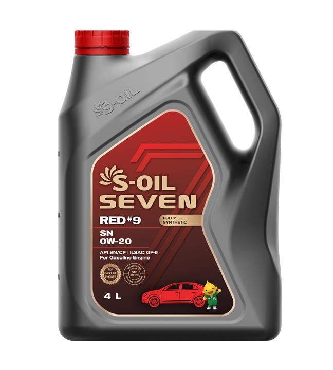 S-Oil SNR0204 Engine oil S-Oil Seven Red #9 0W-20, 4L SNR0204