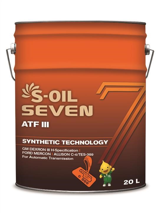 S-Oil SDATFIII20 Transmission oil S-oil Seven ATF III, 20 l SDATFIII20