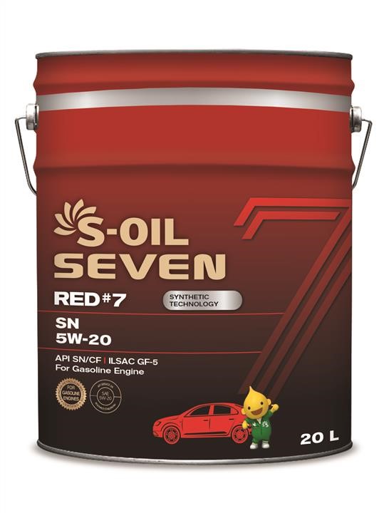 S-Oil SRSN52020 Engine oil S-Oil Seven Red #7 5W-20, 20L SRSN52020