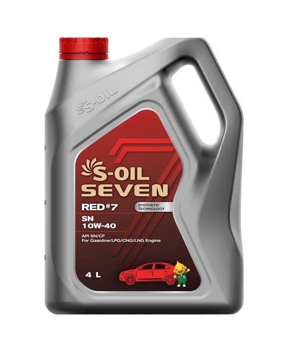 S-Oil SRSN10404 Engine oil S-Oil Seven Red #7 10W-40, 4L SRSN10404