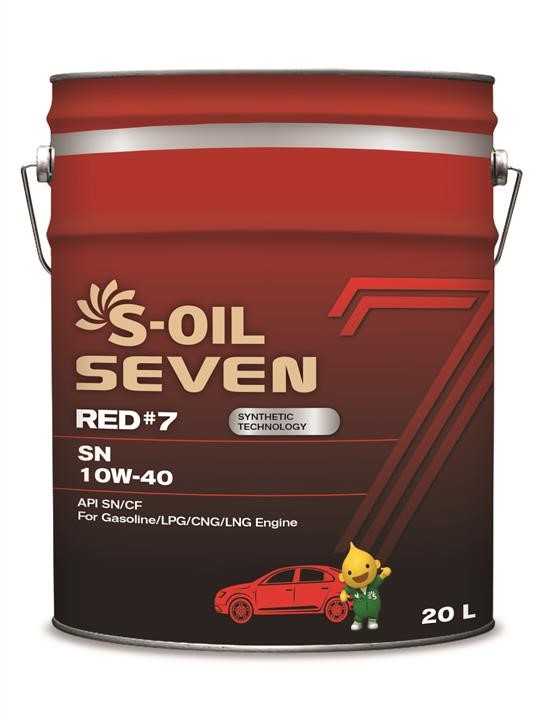 S-Oil SRSN104020 Engine oil S-Oil Seven Red #7 10W-40, 20L SRSN104020
