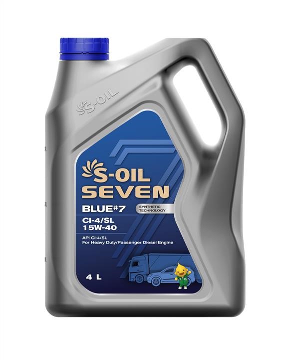 S-Oil SBCI15401 Engine oil S-oil Seven BLUE #7 CI-4/SL 15W-40, 1 l SBCI15401