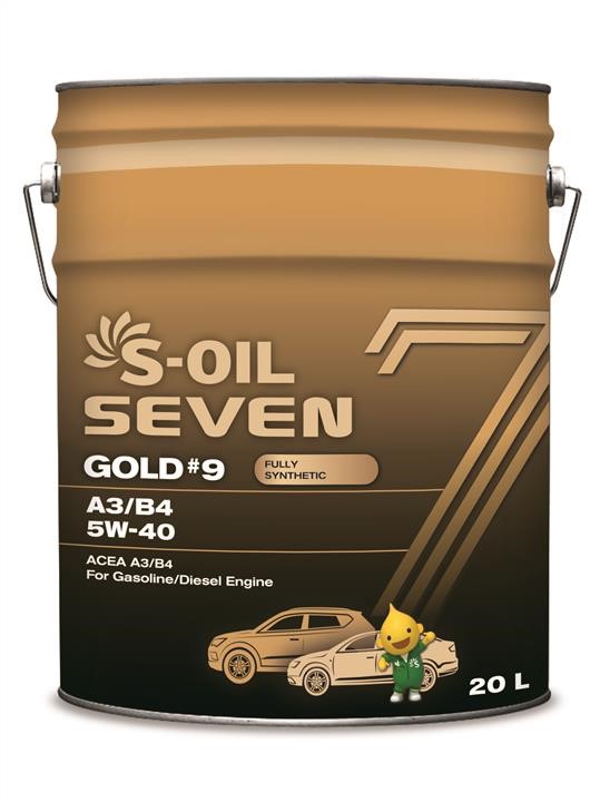 S-Oil SGRV54020 Engine oil S-Oil Seven Gold #9 5W-40, 20L SGRV54020