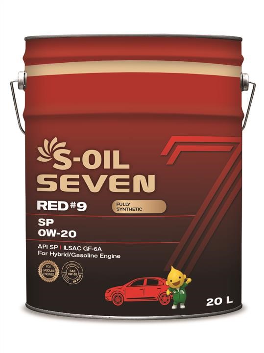 S-Oil SRSP02020 Engine oil S-Oil Seven Red #9 0W-20, 20L SRSP02020