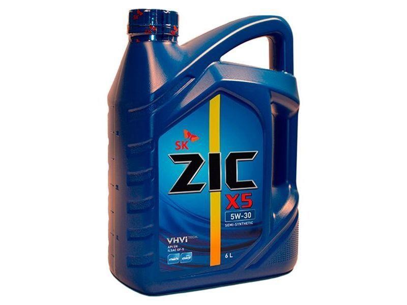 ZIC 172621 Engine oil ZIC X5 5W-30, 6L 172621