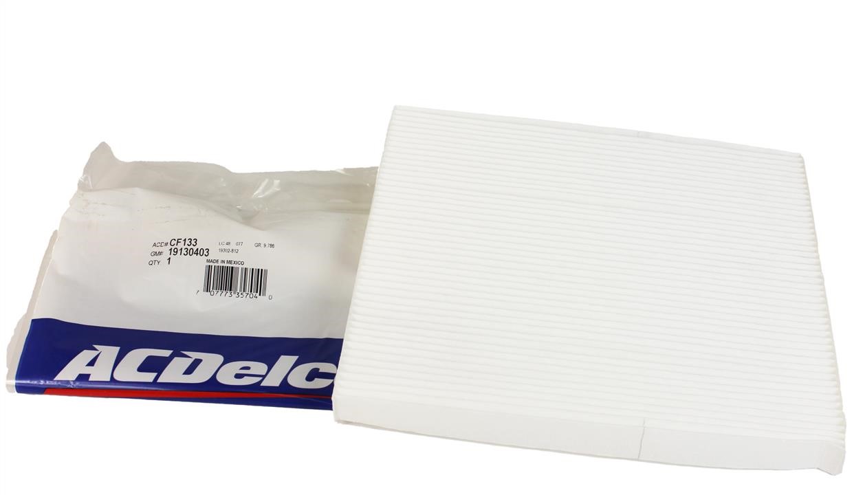 Cabin filter AC Delco CF133