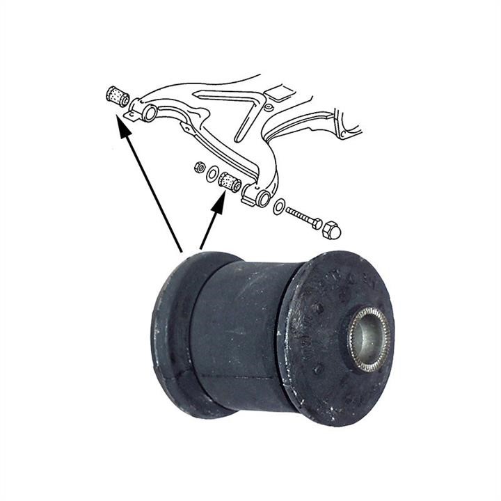 1150301000 Jp Group Control arm bushing